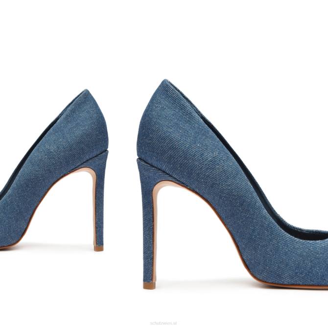 bei Schutz Lou Denim-Pumps Blau D60T693