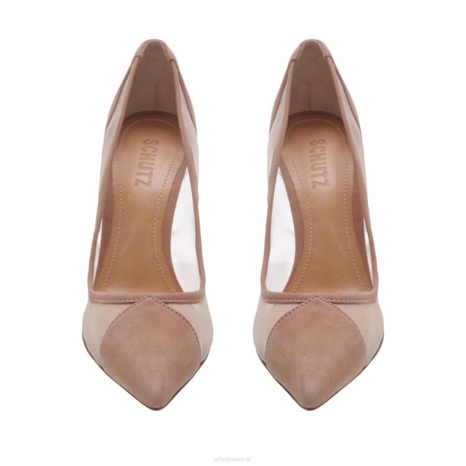 bei Schutz Myrine Nubuk-Pumpe neuer Pfirsich D60T719