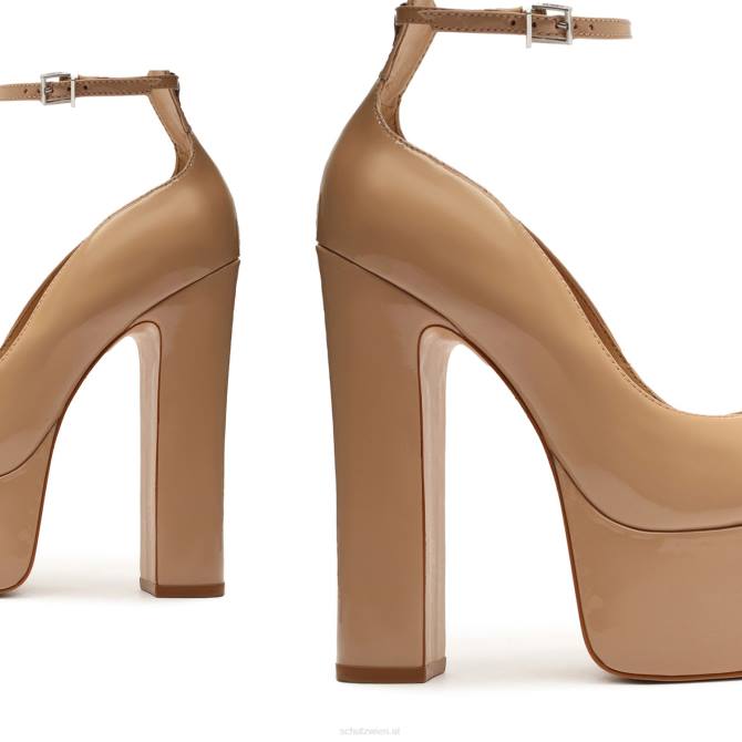 bei Schutz Renee Patentpumpe Honigbeige D60T161