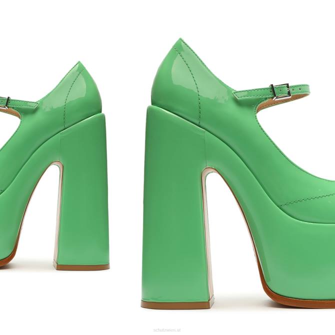 bei Schutz Zayne Patentpumpe Gianni Green D60T166