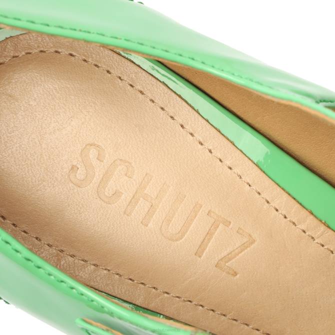 bei Schutz Zayne Patentpumpe Gianni Green D60T166
