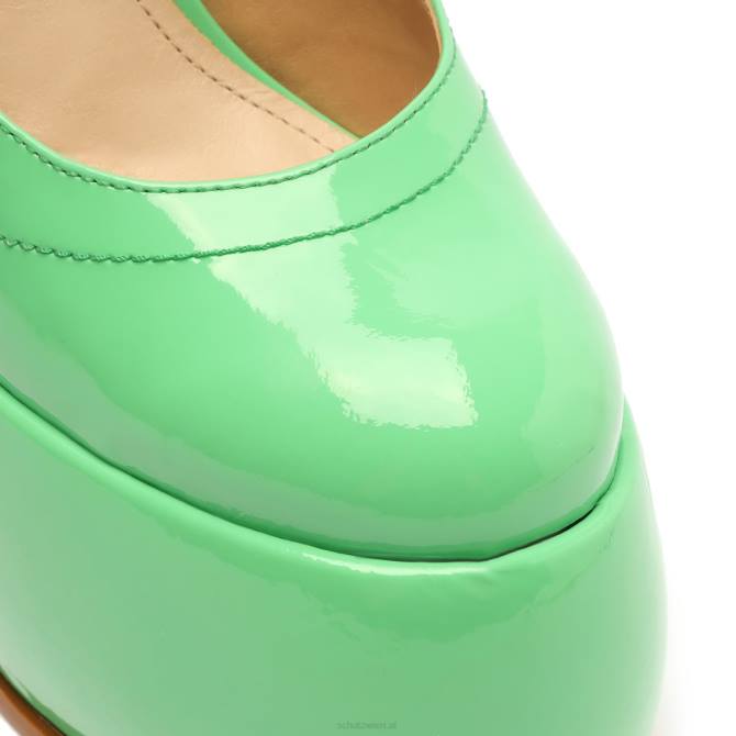 bei Schutz Zayne Patentpumpe Gianni Green D60T166