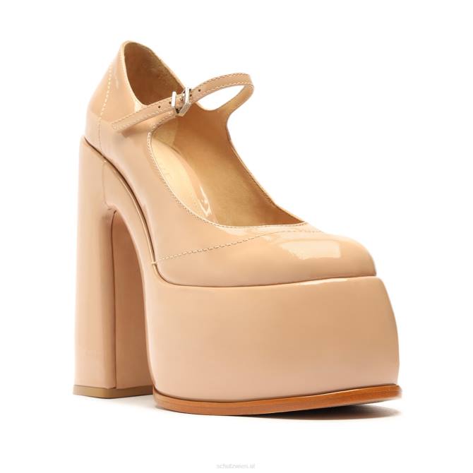 bei Schutz Zayne Patentpumpe neuer Pfirsich D60T164