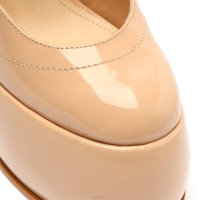 bei Schutz Zayne Patentpumpe neuer Pfirsich D60T164