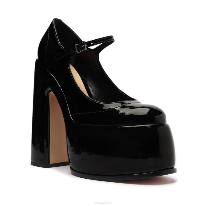 bei Schutz Zayne-Pumps aus Lackleder Schwarz D60T158