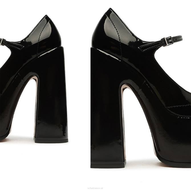 bei Schutz Zayne-Pumps aus Lackleder Schwarz D60T158