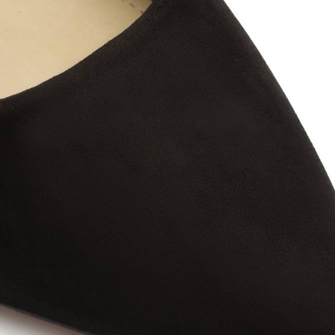 bei Schutz Boris Nubuk flach Schwarz D60T570