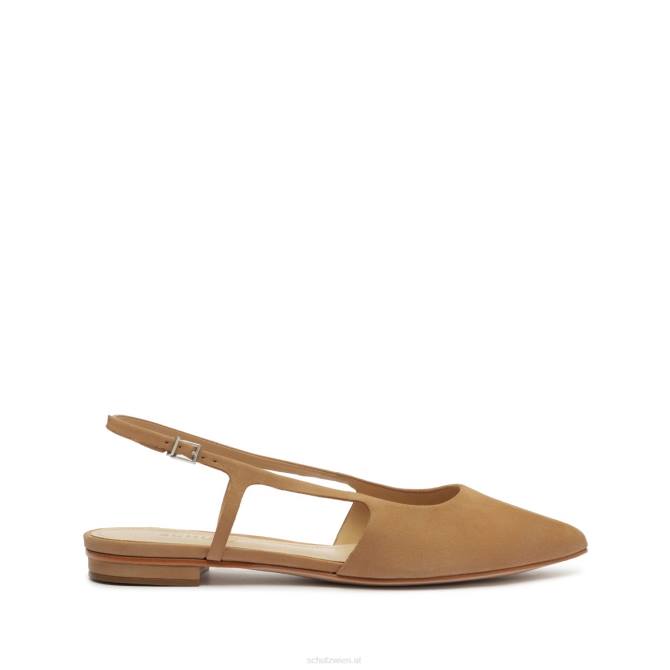 bei Schutz Boris Nubuk flach echtes Beige D60T569