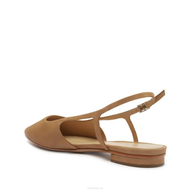 bei Schutz Boris Nubuk flach echtes Beige D60T569