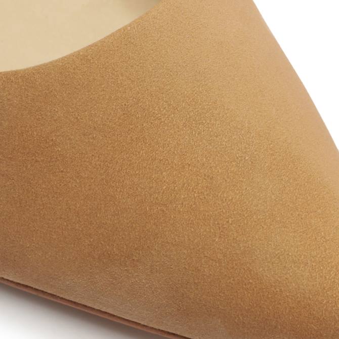 bei Schutz Boris Nubuk flach echtes Beige D60T569