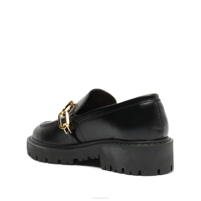 bei Schutz Christie Casual Lederwohnung Schwarz D60T581