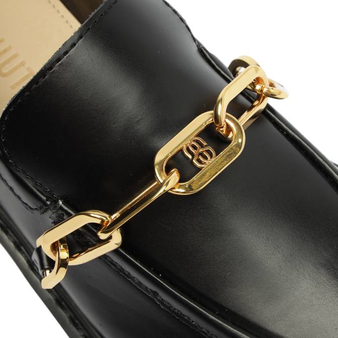 bei Schutz Christie Casual Lederwohnung Schwarz D60T581