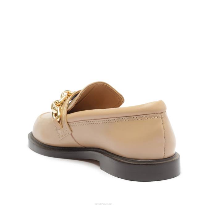 bei Schutz Dannie Leder flach echtes Beige D60T579