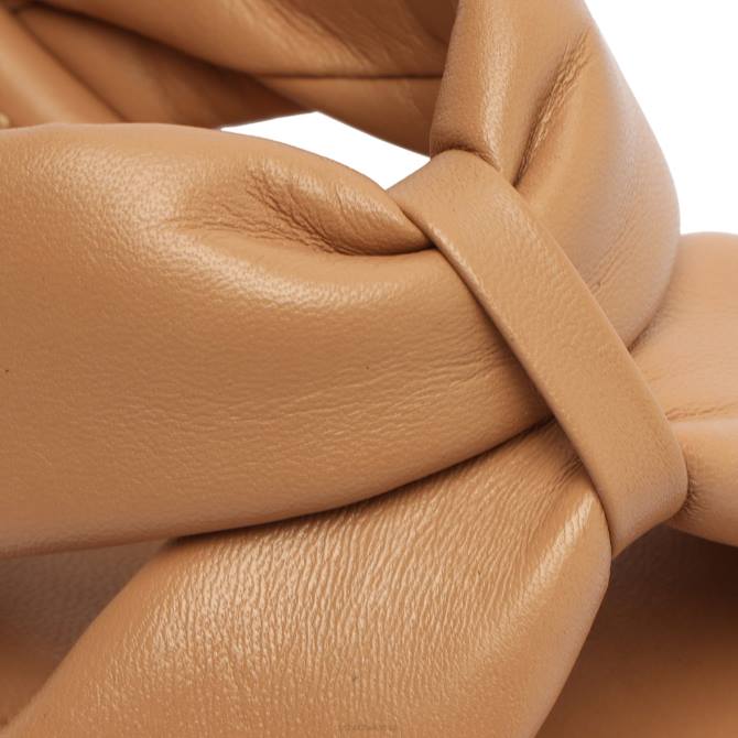 bei Schutz Feenhafte flache Sandale Honigbeige D60T552