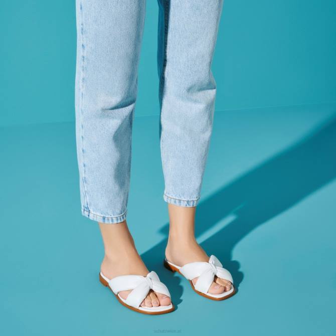 bei Schutz Feenleder flach Weiss D60T551