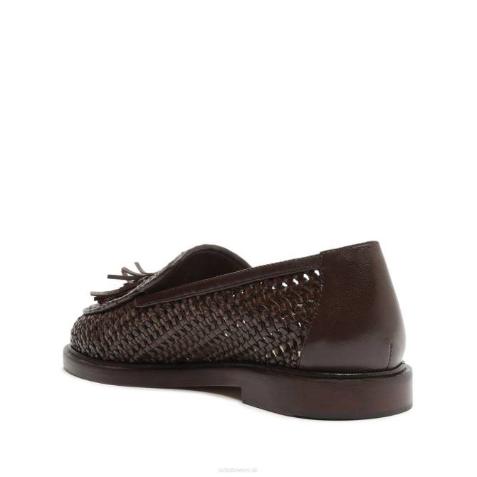 bei Schutz Hanna Flat dunkle Schokolade D60T517