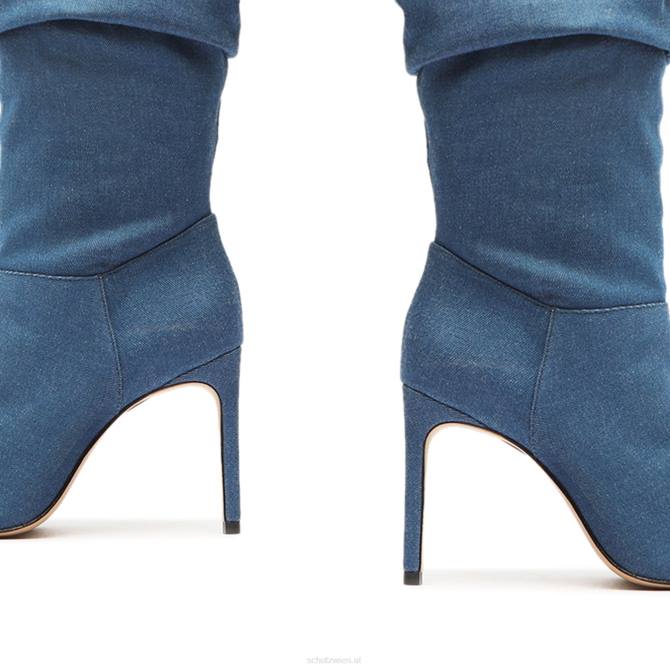 bei Schutz Ashlee Overknee-Stiefel Blau D60T792