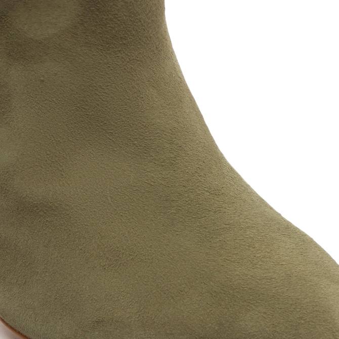 bei Schutz Ashlee Wildlederstiefelette Espengrün D60T866