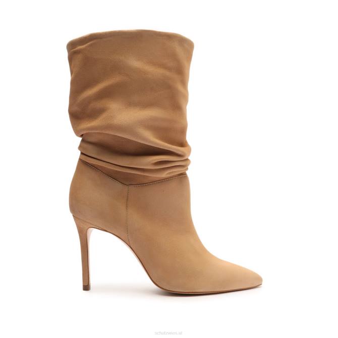 bei Schutz Ashlee Wildlederstiefelette Honigbeige D60T835