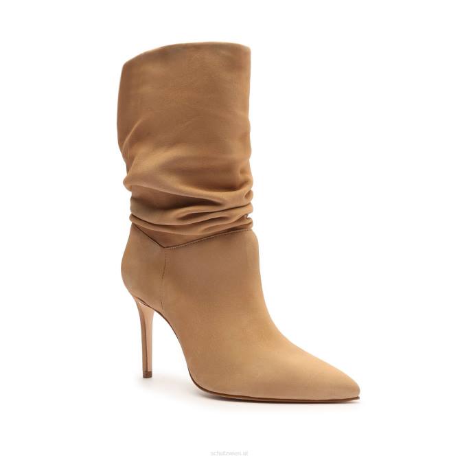 bei Schutz Ashlee Wildlederstiefelette Honigbeige D60T835