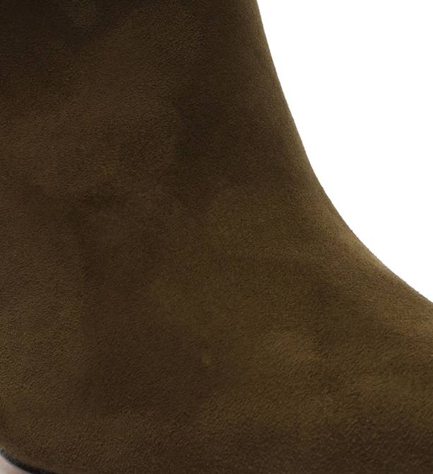 bei Schutz Ashlee Wildlederstiefelette Militärgrün D60T860