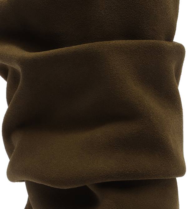 bei Schutz Ashlee Wildlederstiefelette Militärgrün D60T860