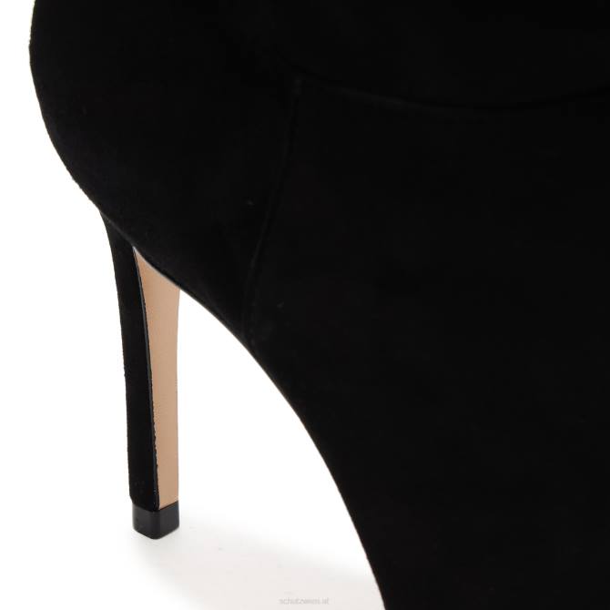 bei Schutz Ashlee Wildlederstiefelette Schwarz D60T837