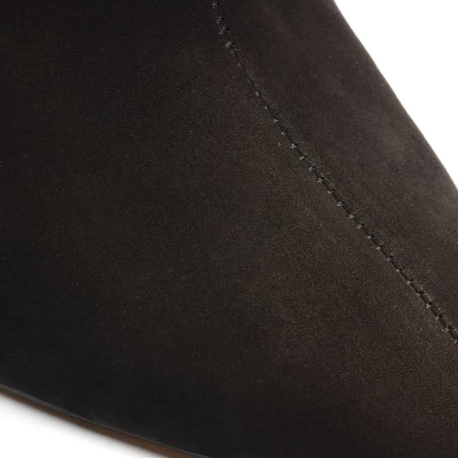 bei Schutz Asya Spiegel-Lederstiefelette Schwarz D60T836