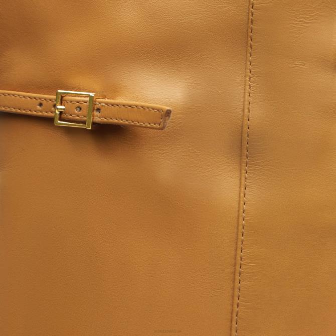 bei Schutz Austin-Lederstiefel Nude-Karamell D60T775