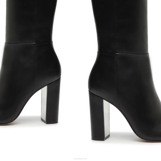 bei Schutz Austin-Lederstiefel Schwarz D60T774