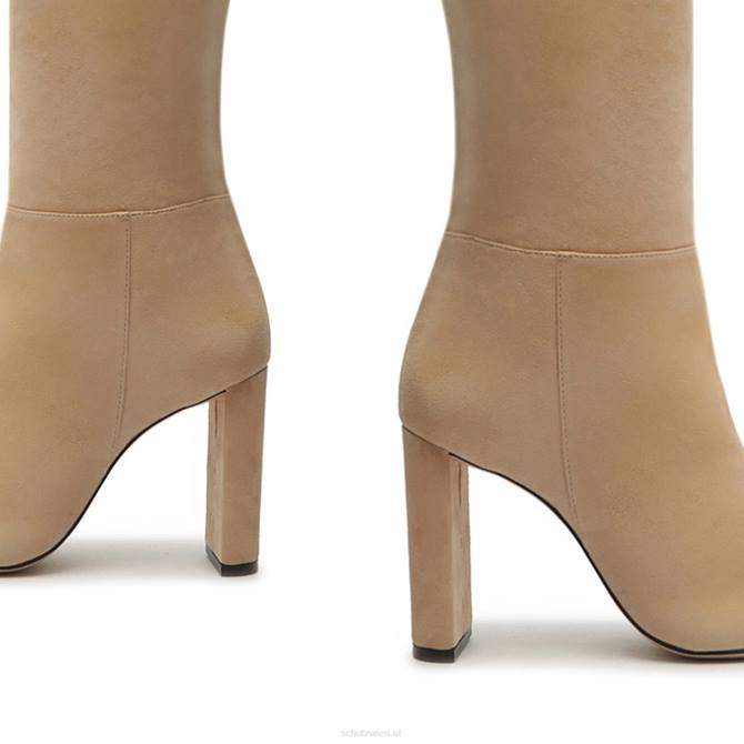 bei Schutz Austin lässiger Wildlederstiefel Mandel D60T811