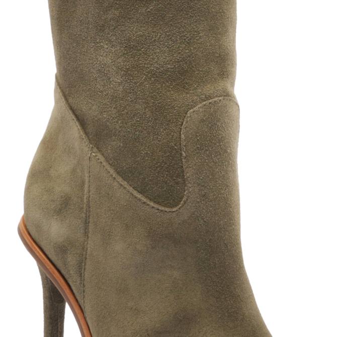 bei Schutz Cristin Wildlederstiefel Militärgrün D60T798