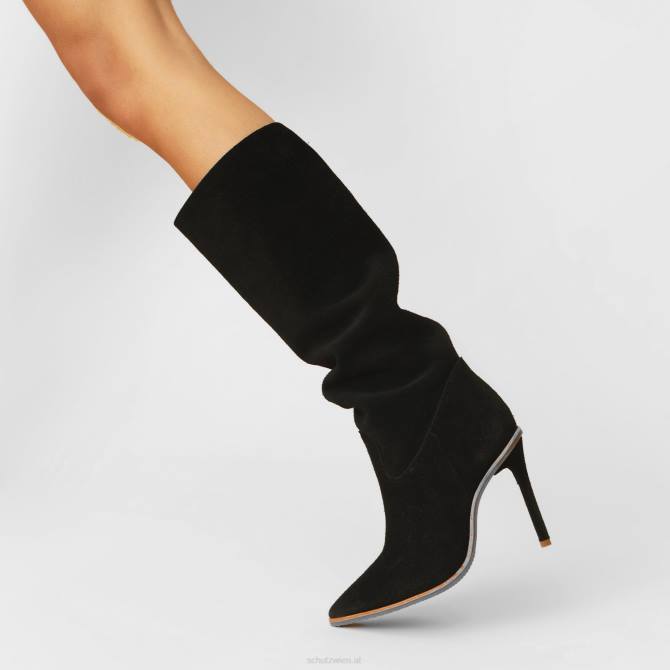 bei Schutz Cristin Wildlederstiefel Schwarz D60T738