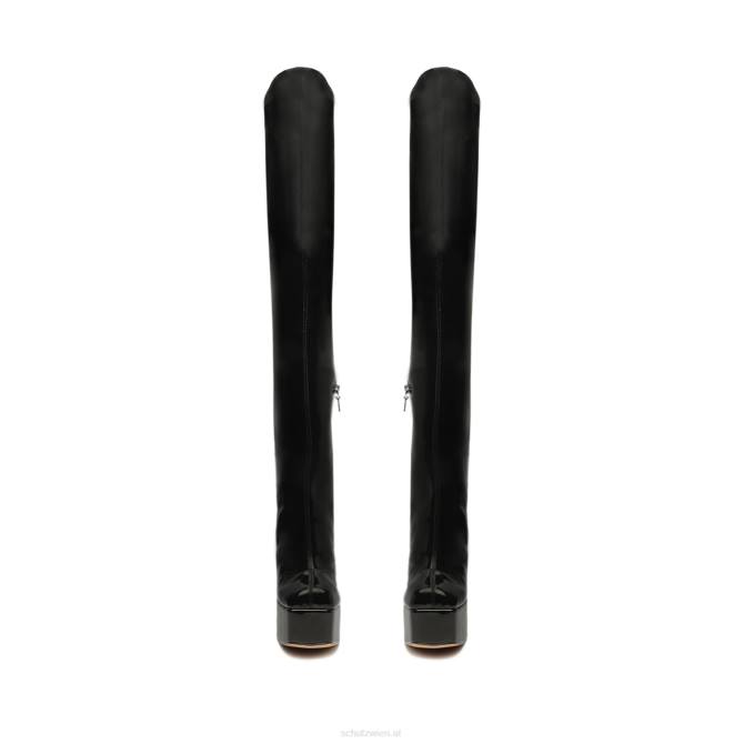 bei Schutz Dolores Lackstiefel Schwarz D60T663