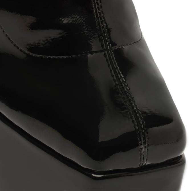 bei Schutz Dolores Lackstiefel Schwarz D60T663