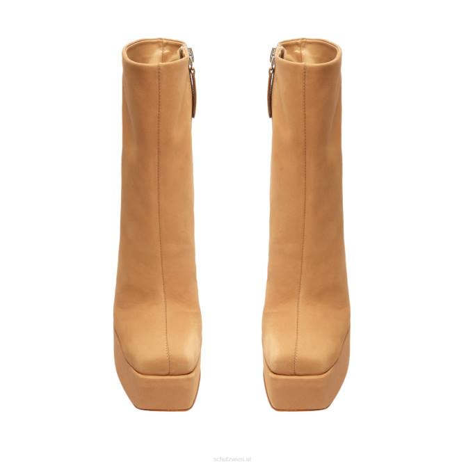 bei Schutz Dolores Plateau-Stiefelette aus Nubukleder neuer Pfirsich D60T180