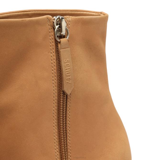 bei Schutz Dolores Plateau-Stiefelette aus Nubukleder neuer Pfirsich D60T180