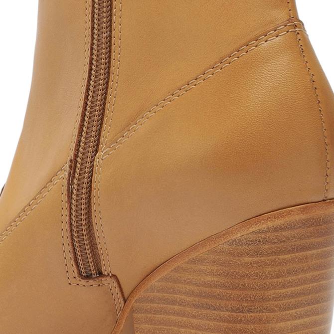 bei Schutz Eastwood Atanado-Lederstiefelette Nude-Karamell D60T840
