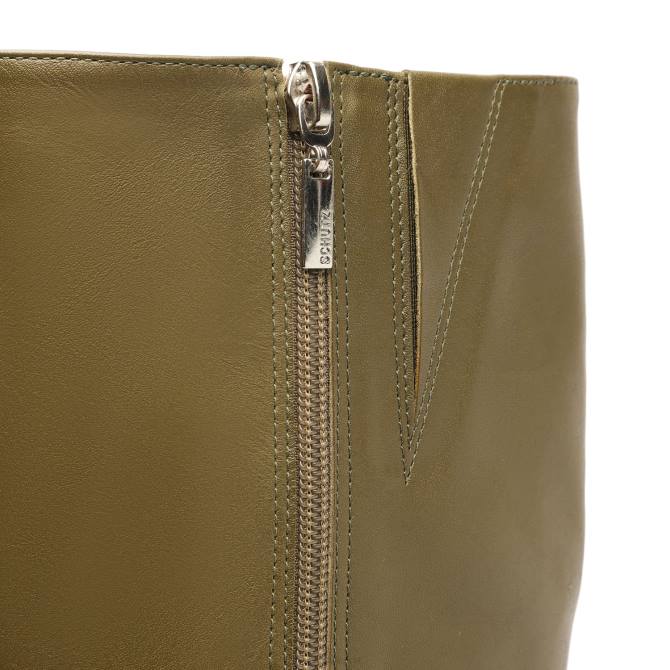 bei Schutz Elysee Up Lederstiefel Militärgrün D60T674