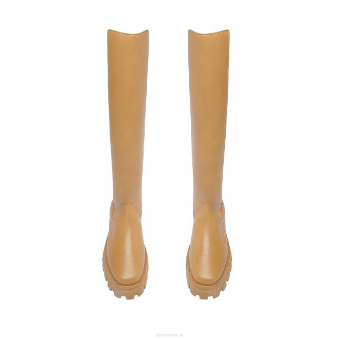 bei Schutz Gardienne-Lederstiefel Nude-Karamell D60T770