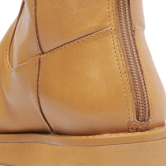 bei Schutz Gardienne-Lederstiefel Nude-Karamell D60T770