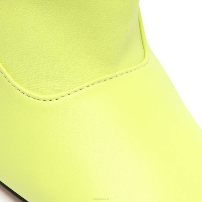 bei Schutz Hadid-Stiefel aus Nappaleder frische Limette D60T781