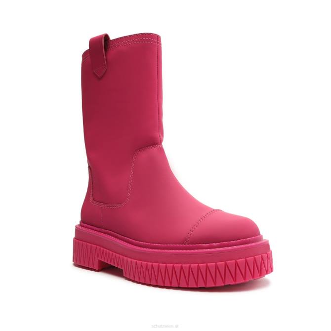 bei Schutz Jacy Lederstiefel heißes Rosa D60T783