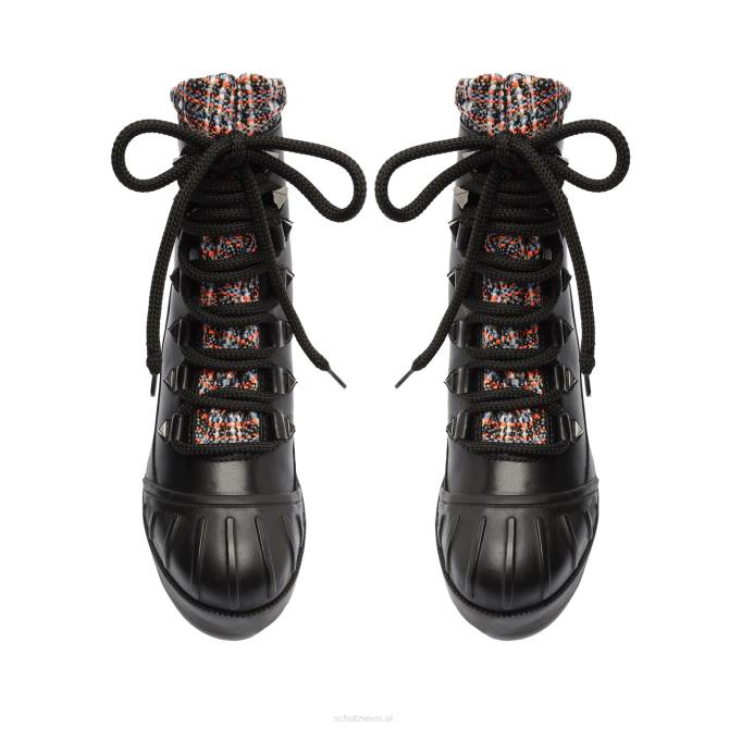 bei Schutz Jan Tweed-Stiefel Schwarz D60T884