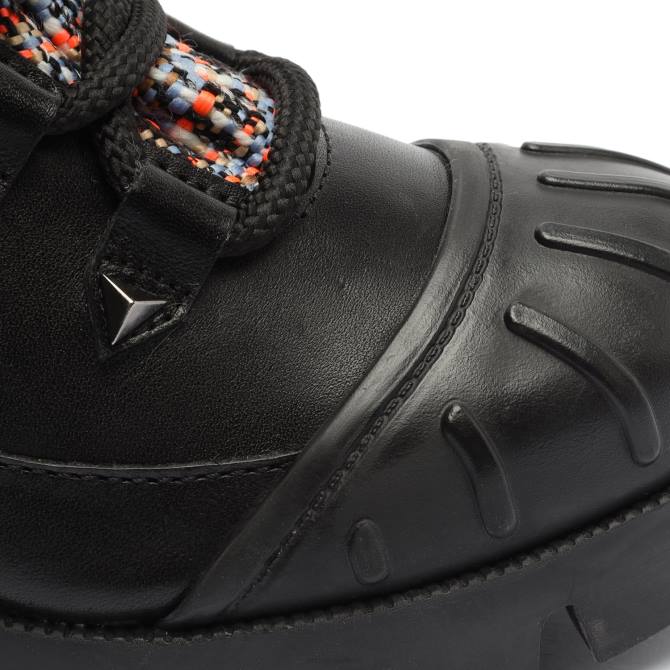 bei Schutz Jan Tweed-Stiefel Schwarz D60T884