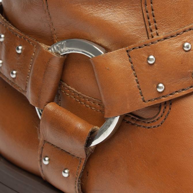 bei Schutz Lucia-Graxo-Lederstiefel mit Schnalle Honigpfirsich D60T788