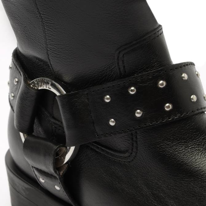 bei Schutz Lucia-Graxo-Lederstiefel mit Schnalle Schwarz D60T791