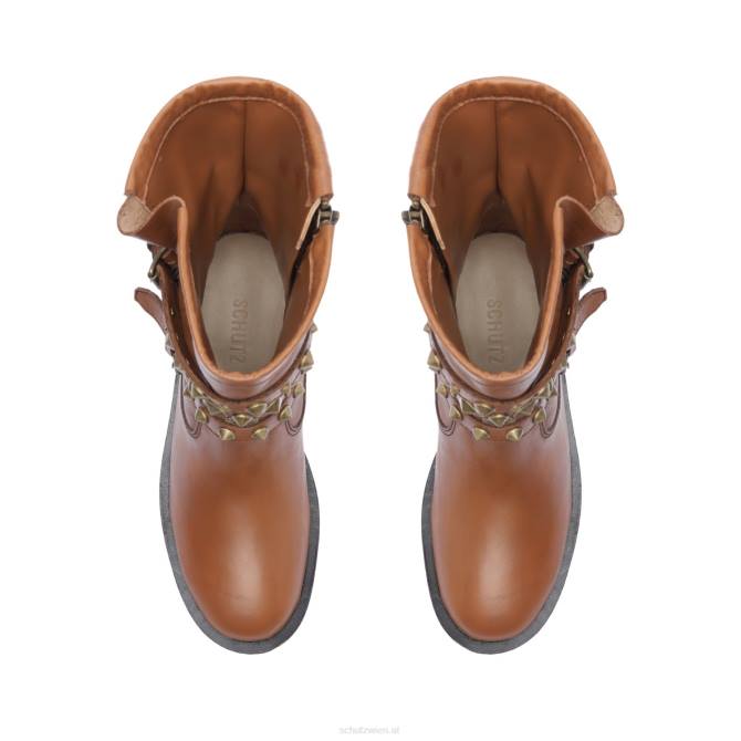 bei Schutz Luizia Graxo Lederstiefelette Honigpfirsich D60T885