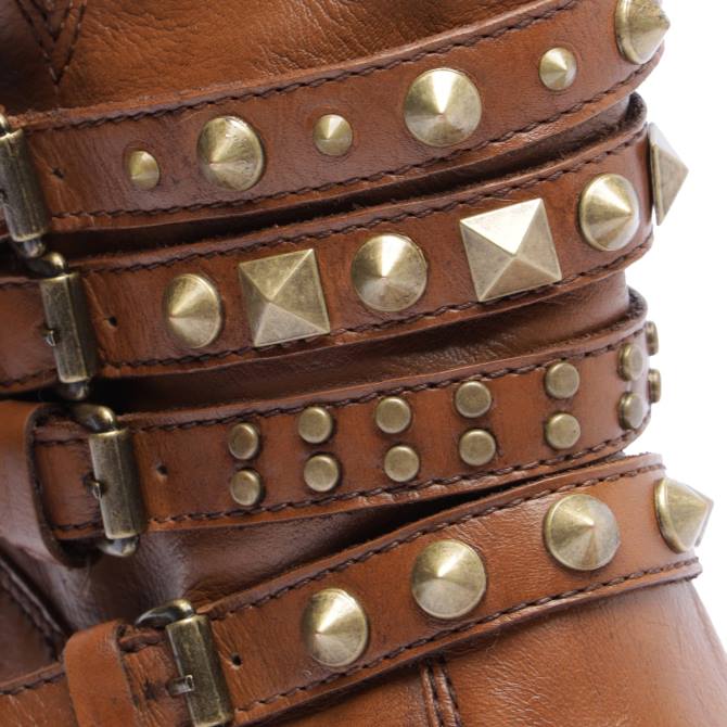 bei Schutz Luizia Graxo Lederstiefelette Honigpfirsich D60T885