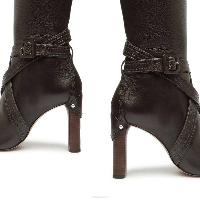 bei Schutz Maleena-Lederstiefel Kaffee D60T821